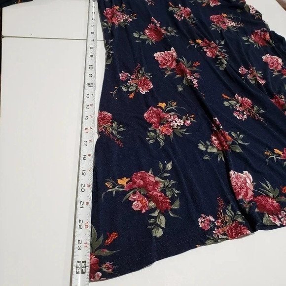 Janina Womans Floral High Neck Long Sleeve Shift Dress EUR-44 - Picture 6 of 8